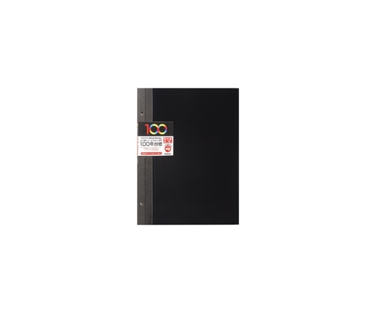 ナカバヤシ 替台紙 5枚 ブラック アH-A4FR-5D 1冊(ご注文単位1冊)【直送品】
