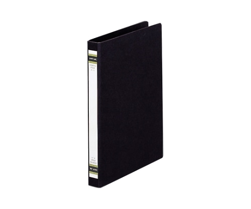 LIHITLAB スプリングファイル 黒 F11 1冊(ご注文単位1冊)【直送品】