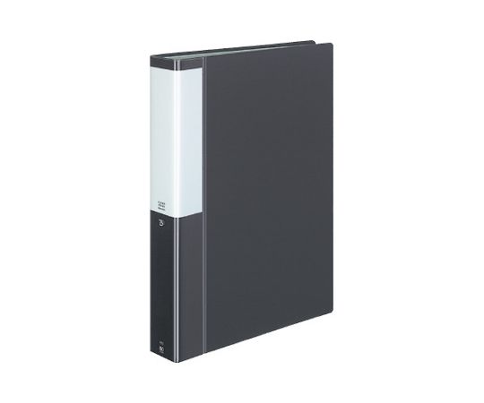 コクヨ クリヤーブックポジティ A4縦 濃灰 80P P3ラ-L80NDM 1冊（ご注文単位1冊）【直送品】