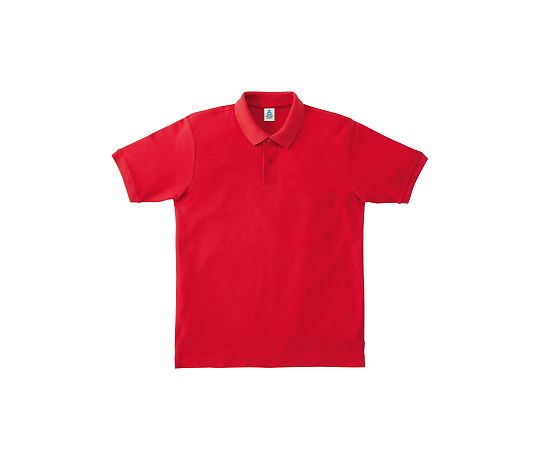 LIFEMAX CVC鹿の子ドライポロシャツ レッド LL MS3113-3 LL 1枚（ご注文単位1枚）【直送品】