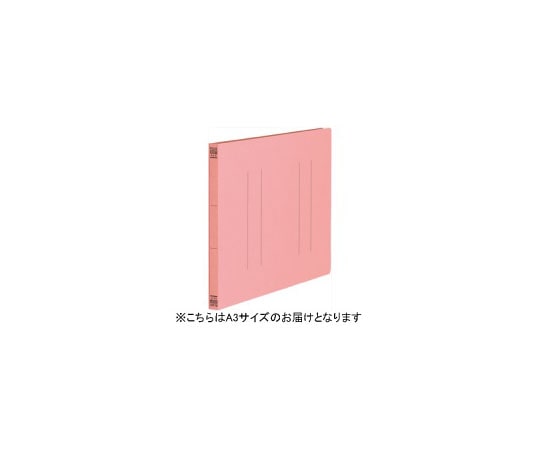 プラス フラットファイル 縦罫 A3E ピンク 10冊 No.002NT 1パック(ご注文単位1パック)【直送品】