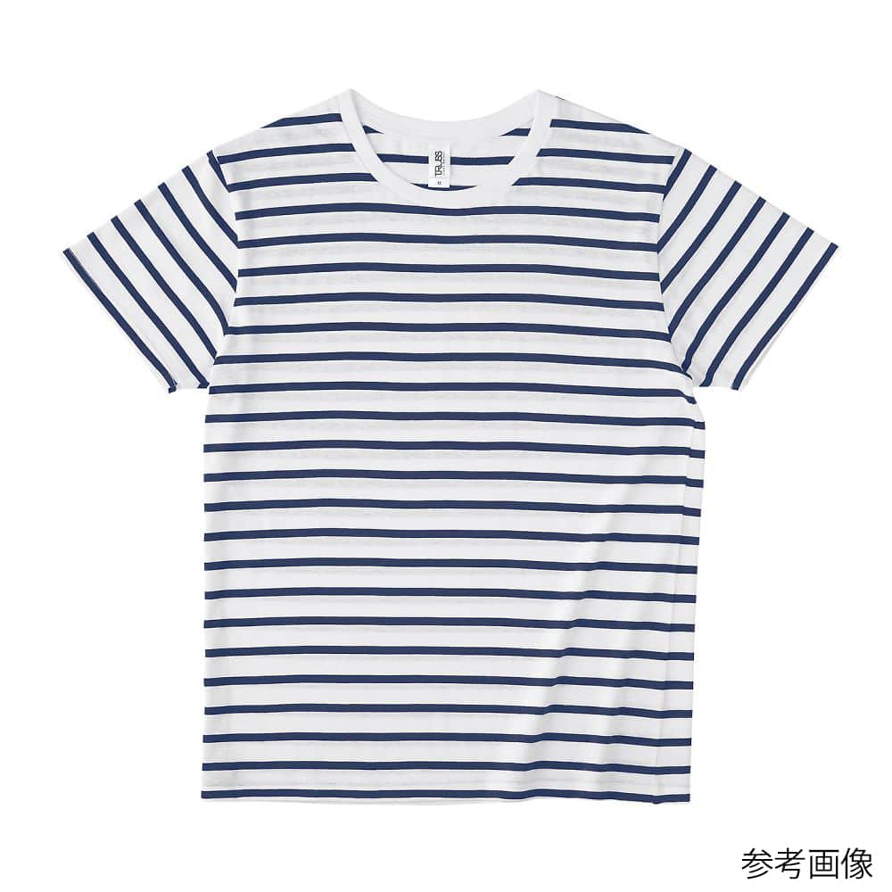 フェリック ナローボーダーTシャツ ホワイト/ネイビー L SNB141-WHT/NVY-L 1枚（ご注文単位1枚）【直送品】