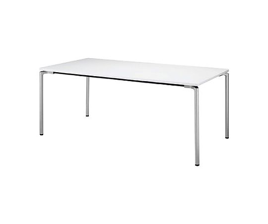 ライオン事務器 1500x900x720mm ミーティングテーブル(ホワイト) EA954HC-821 1個（ご注文単位1個）【直送品】