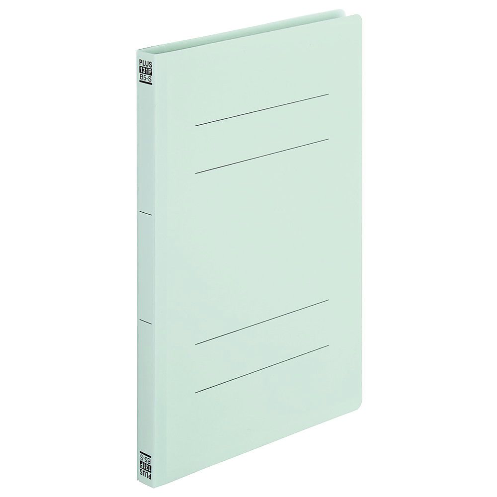 プラス PPフラットファイル B5S ブルー 1冊 No.131P 1冊(ご注文単位1冊)【直送品】