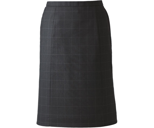 カーシーカシマ ENJOY スカート AIR CHIDORI WINDOWPANE グレーブラック 23号 EAS528 1枚（ご注文単位1枚）【直送品】