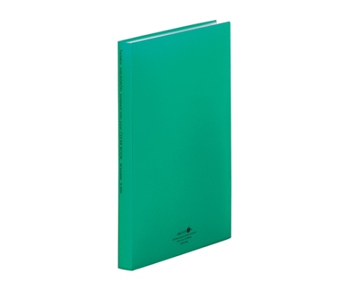LIHITLAB AQUA DROPs クリヤーブック 7緑 N-5001 N5001-7 1冊(ご注文単位1冊)【直送品】