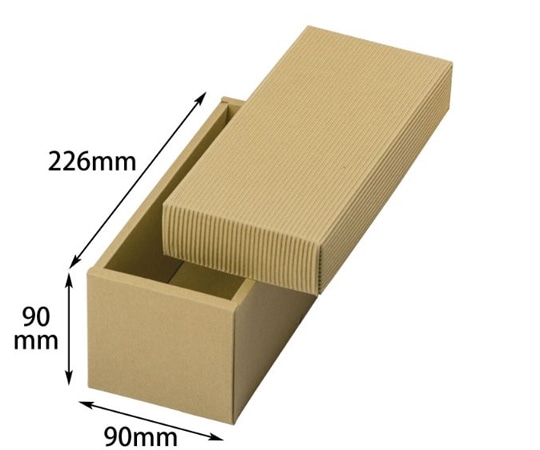 ヤマニパッケージ 贈答箱 ナチュラルBOX22号 ヒモ無 100枚 16-22N 1ケース(ご注文単位1ケース)【直送品】