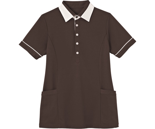カーシーカシマ HEARTGREEN 半袖プルオーバー 大地 L HM2449 1枚(ご注文単位1枚)【直送品】