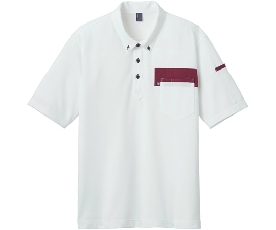 カーシーカシマ CAREAN ポロシャツ T/C KANOKO POLO SHIRT ホワイト LL CSP172 1枚（ご注文単位1枚）【直送品】