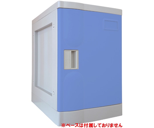 宮成製作所 プラボックス Mサイズ ブルー 鍵なし ベースなし PB-KMBJ 1台(ご注文単位1台)【直送品】