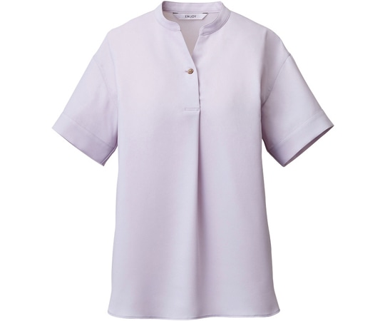カーシーカシマ ENJOY シャツブラウス SOFT STRETCH GEORGETTE ラベンダー 13号 ESB780 1枚（ご注文単位1枚）【直送品】