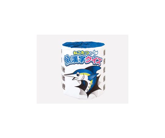 林製紙 ねこたつの魚漢字クイズ 1RW 1箱(100本入) 2795 1箱(ご注文単位1箱)【直送品】