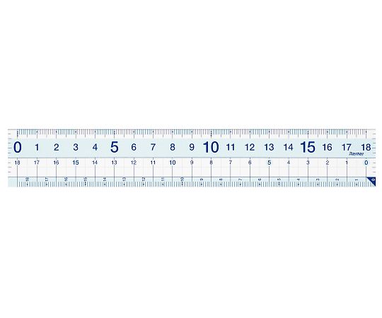 レイメイ藤井 先生おすすめ直定規 18cm APJ136 1本(ご注文単位1本)【直送品】