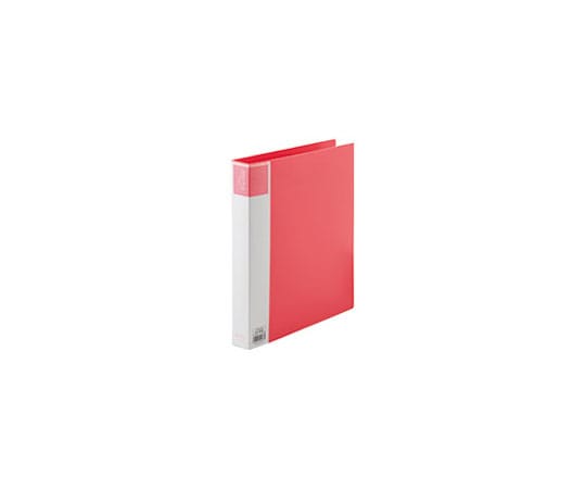 スマートバリュー 再生PPリングファイル A4S レッド D009J-RD 1冊(ご注文単位1冊)【直送品】