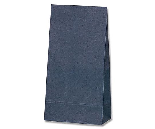 アズワン 180x105x350mm カラー紙袋(紺/100枚) EA927SB-68 1パック（ご注文単位1パック）【直送品】