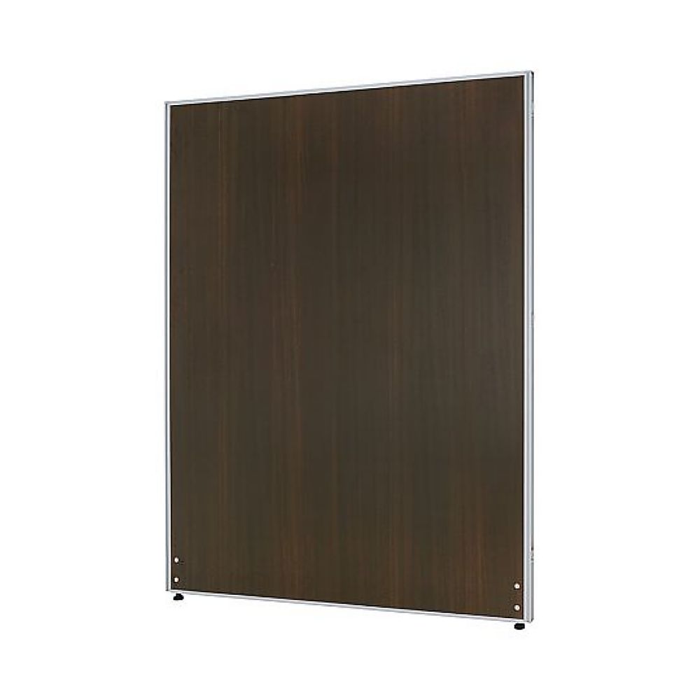 カグクロ 木目調ローパーテーション ローズ H1600×W1200mm PW1216-DB 1台(ご注文単位1台)【直送品】