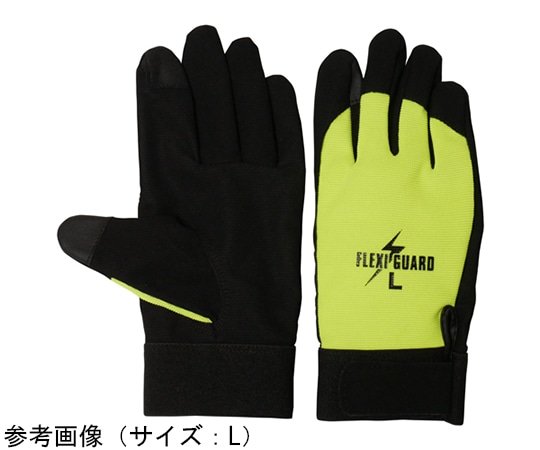 ACE(手袋) PU手袋 フレキシガード タッチパネル対応 イエロー Lサイズ AG6761-L 1双（ご注文単位1双）【直送品】