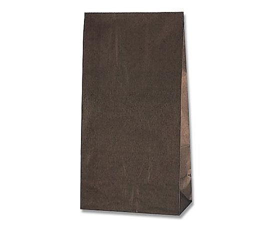 アズワン 130x 80x235mm カラー紙袋(こげ茶/100枚) EA927SB-73 1パック(ご注文単位1パック)【直送品】