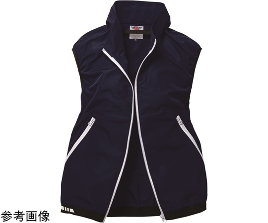 日新被服 ベスト ネイビー L TR1391-02-L 1着(ご注文単位1着)【直送品】