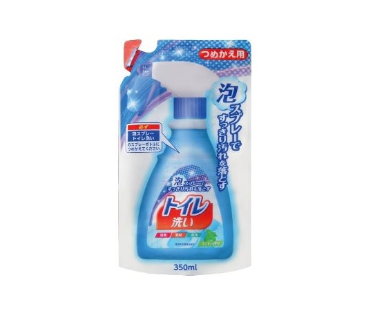 日本合成洗剤 泡スプレー トイレの洗剤 つめかえ用 350mL 1個(350ml入) 1個(ご注文単位1個)【直送品】