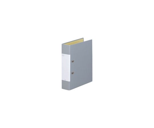 LIHITLAB D型リングファイル A4S 灰 10冊 G2250-27(10) 1箱(ご注文単位1箱)【直送品】
