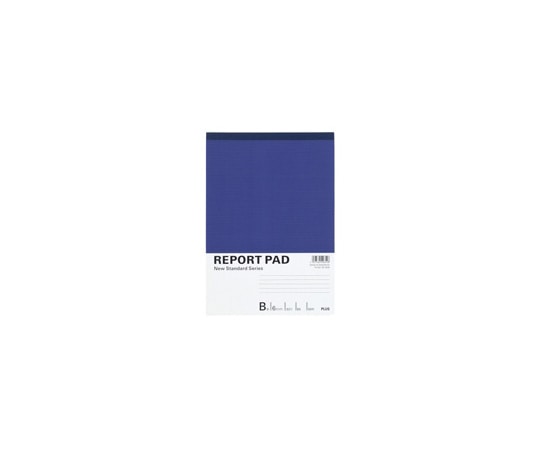 プラス レポートパッド B5 B罫 1冊(50枚入) RE-050B 1冊(ご注文単位1冊)【直送品】