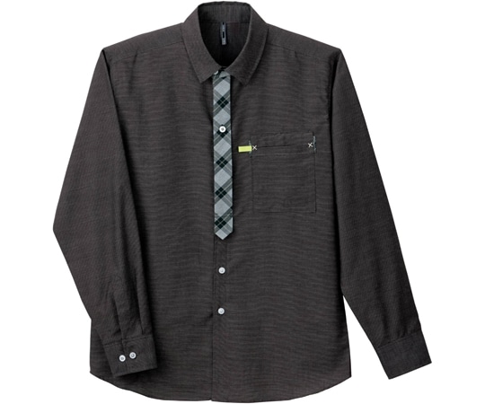 カーシーカシマ CAREAN 長袖シャツ CHECK SERIES ブラウン M CWY123 1枚（ご注文単位1枚）【直送品】