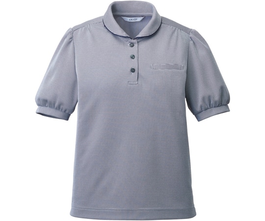 カーシーカシマ ENJOY ポロシャツ COOL HOUND'S TOOTH グレーチェック S ESP781 1枚（ご注文単位1枚）【直送品】