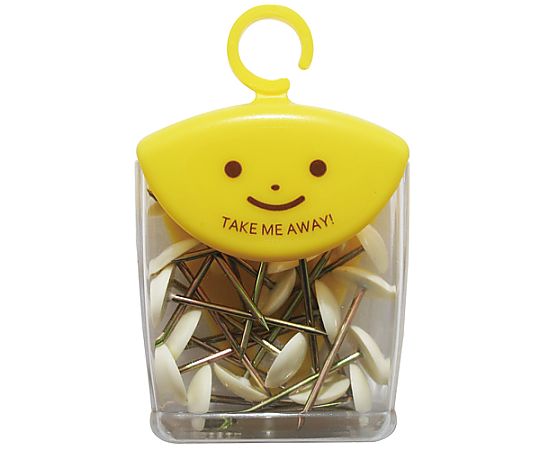 ミツヤ カーペットピン白 20本×5箱入 TM-2-WH 1ケース(ご注文単位1ケース)【直送品】