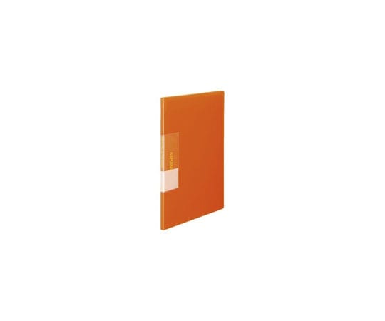 ビュートン スリムクリヤーブック 20P オレンジ FCB-A4-20OR 1冊(ご注文単位1冊)【直送品】