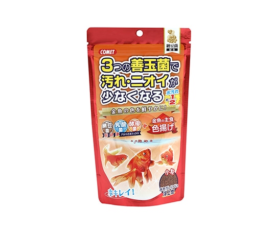 イトスイ 金魚の主食 納豆菌色揚げ 小粒 200g 1袋(ご注文単位1袋)【直送品】