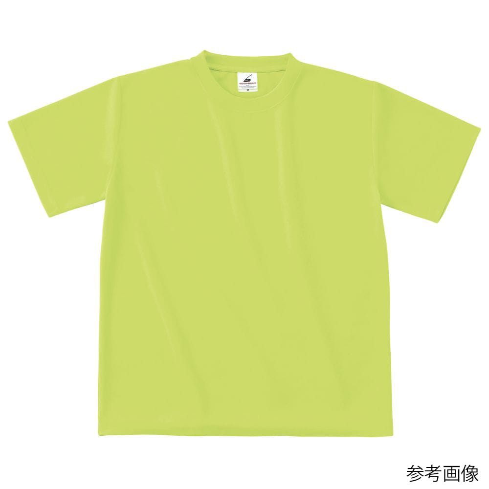 フェリック ファイバードライTシャツ 蛍光イエロー 5XL POT104-5XL 1枚（ご注文単位1枚）【直送品】