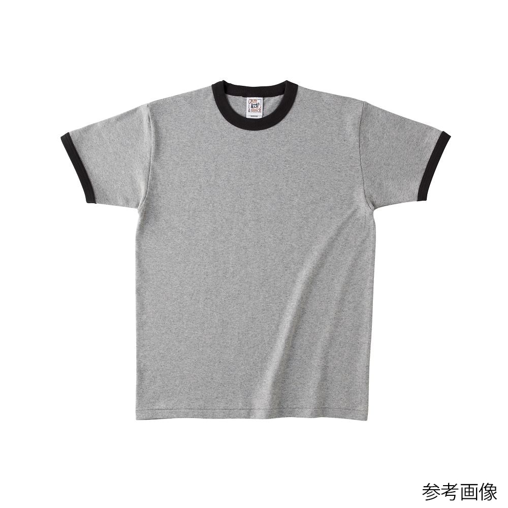 フェリック オープンエンド マックスウェイト リンガーTシャツ ヘザーグレー/スミクロ S OE1121-HGY/SKR-S 1枚（ご注文単位1枚）【直送品】