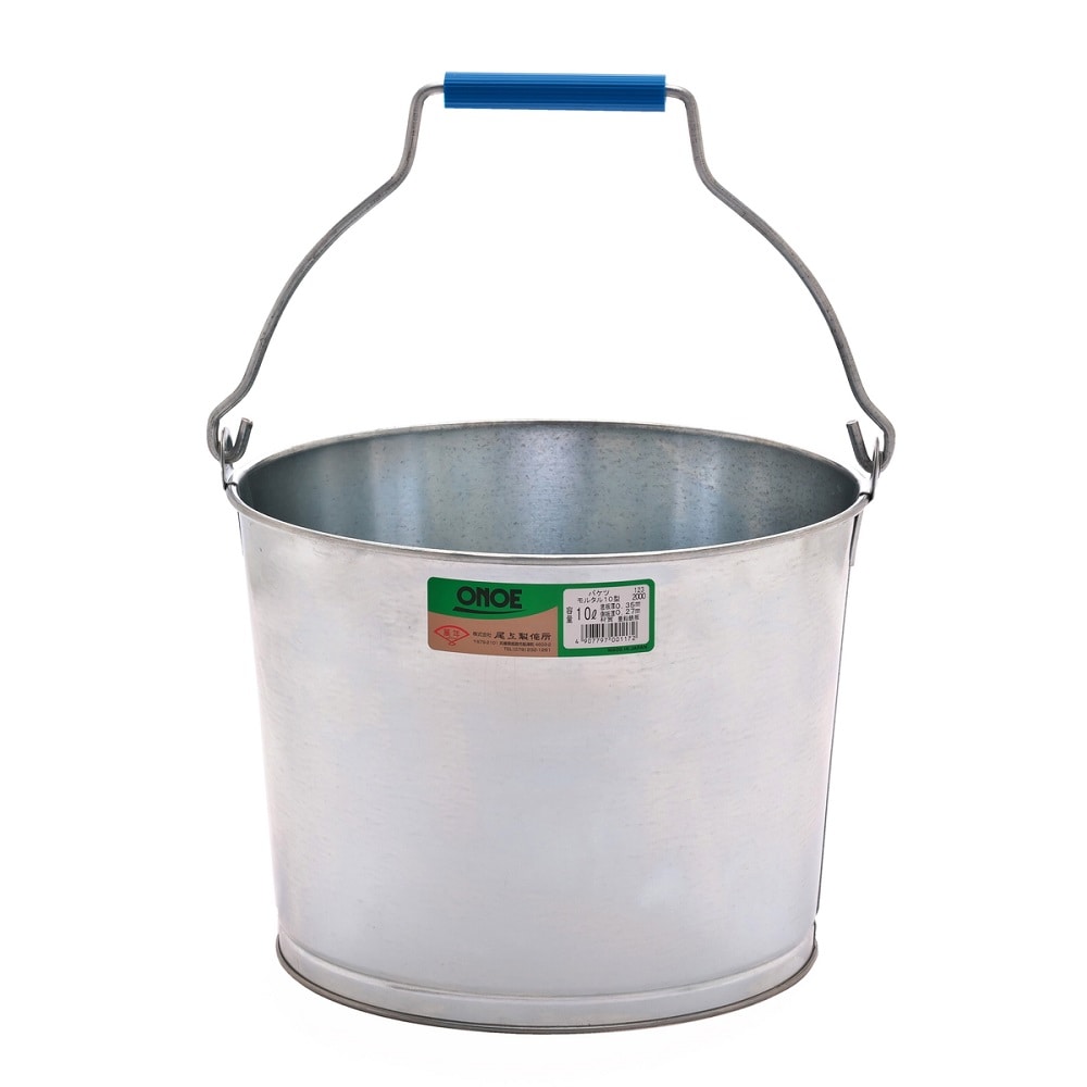 尾上製作所 萬年 バケツモルタル 10型 10L  1個(ご注文単位1個)【直送品】
