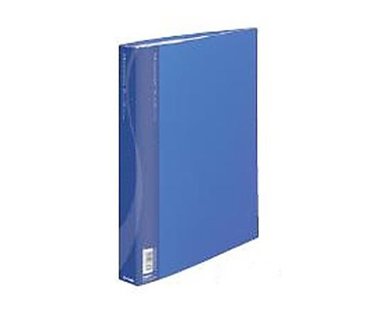ナカバヤシ A4/315x265mm クリアーバインダー(青/100枚) EA762CC-232 1冊(ご注文単位1冊)【直送品】