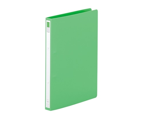 LIHITLAB リングファイル<ディンプル> 5黄緑 F-867 F867-5 1冊(ご注文単位1冊)【直送品】