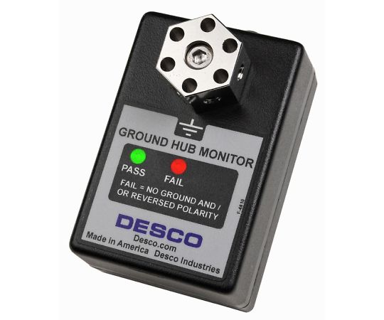 DESCO 機器接地確認モニター・ハブ 100V用 19219 1個 (ご注文単位1個)【直送品】