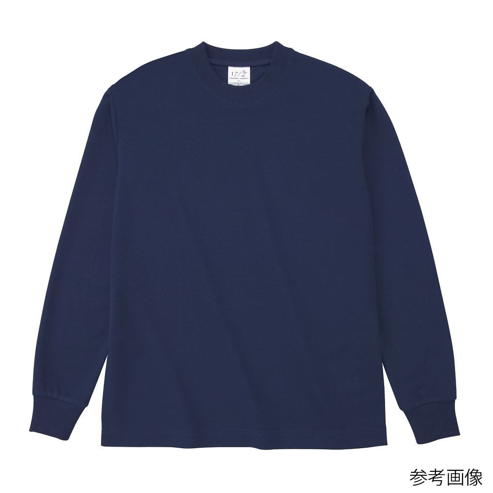 フェリック ハニカム長袖Tシャツ(リブ有) ネイビー XXXL HNC204-XXXL 1枚（ご注文単位1枚）【直送品】