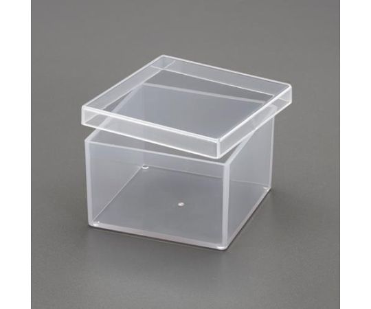 アズワン 88x 88x 57mm 持続性透明帯電防止ケース EA508FB-33 1個 (ご注文単位1個)【直送品】