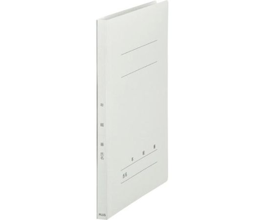 プラス フラットF 年組番氏名A4タテ グレー NO.021GA GY 1冊（ご注文単位1冊）【直送品】