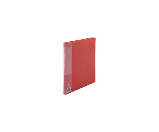 スマートバリュー クリアーブック 20P A4S レッド 1冊 D047J-RD 1冊(ご注文単位1冊)【直送品】