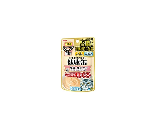 アイシア 健康缶パウチ シニア猫用 皮膚・被毛ケア 40g KCP-7 1個(ご注文単位1個)【直送品】