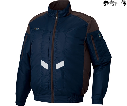 アイトス 長袖ブルゾン(空調服?)男女兼用 ネイビー S AZ-50299-008-S 1着(ご注文単位1着)【直送品】