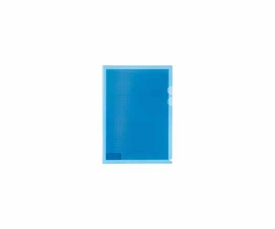 プラス カモフラジュホルダー 仕切付 ブルー FL-129CH 1冊(ご注文単位1冊)【直送品】