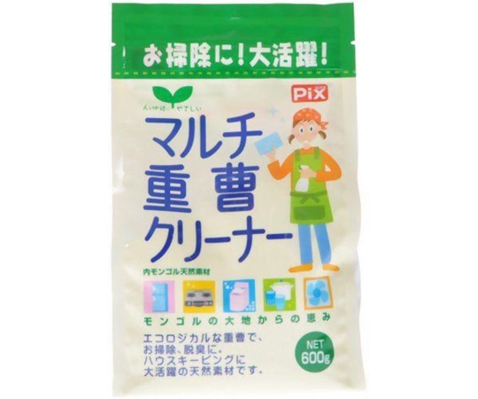 ライオンケミカル ピクス マルチ 重曹 クリーナー 600g 1個(ご注文単位1個)【直送品】