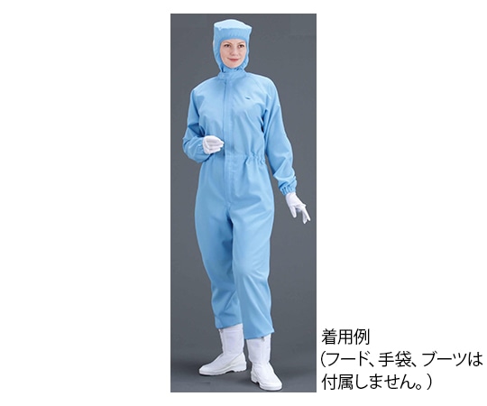 MCC(MaxClean) クリーンスーツ 7000 ブルー Lサイズ 7000/B_L 1個 (ご注文単位1個)【直送品】