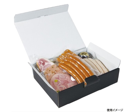 ヤマニパッケージ 贈答箱 肉木目宅配箱 小 100枚 NK-440 1ケース(ご注文単位1ケース)【直送品】