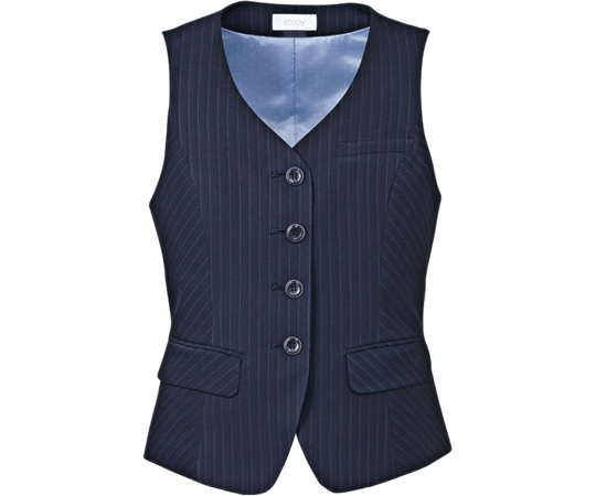 カーシーカシマ ENJOY ベスト AIR SWING SUITS 1STORY 645-2 ネイビー 17号 EAV645 1枚(ご注文単位1枚)【直送品】