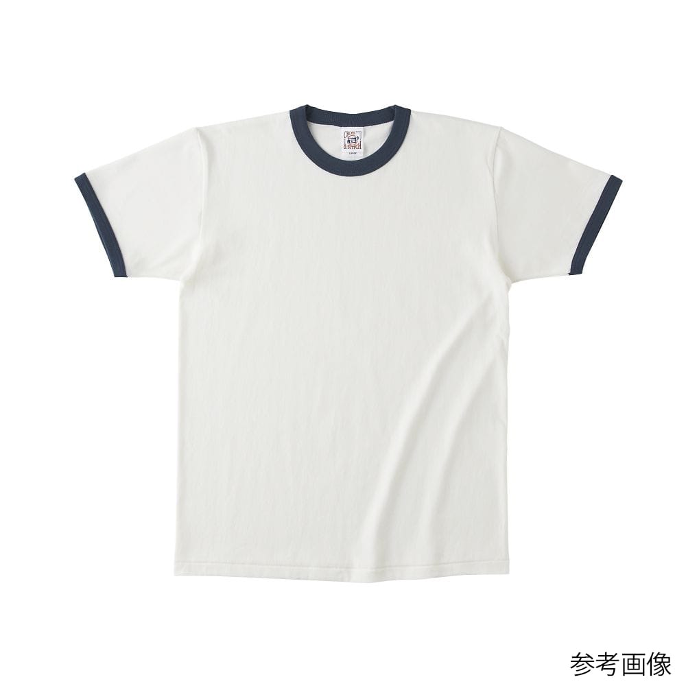フェリック オープンエンド マックスウェイト リンガーTシャツ ナチュラル/デニム XXL OE1121-NTR/DNM-XXL 1枚（ご注文単位1枚）【直送品】