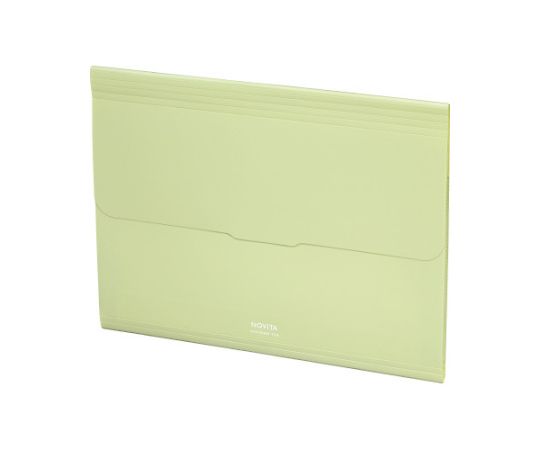 コクヨ 書類ファイル<ノビータ>A4・6P リーフグリーン フ-NV950G 1冊(ご注文単位1冊)【直送品】